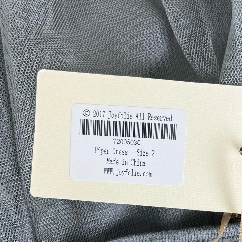 Joyfolie | Fairy Princess Photo Shoot Girl’s Tulle Piper Dress Grey | 2